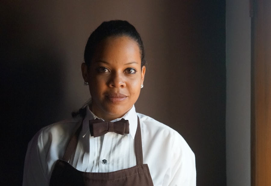 Portrait of the head chef